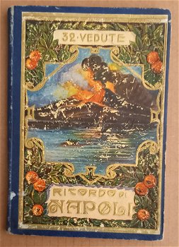 11570 Ricordo di Napoli 32 Vedute Leporello Napels Italië - 0