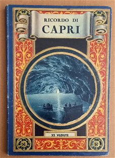 11582 Ricordo di Capri 32 Vedute Leporello Italië