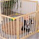 Houten grondbox met 6 panelen - playpen - speelbox - 0 - Thumbnail