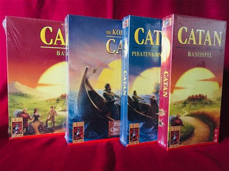Catan Basisspel + Piraten & Ontdekkers 2-4 en 5-6 spelers - 1