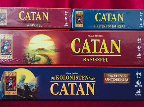 Catan Basisspel + Piraten & Ontdekkers 2-4 en 5-6 spelers - 2