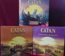 Catan Steden & Ridders + Piraten en ontdekkers + Kooplieden