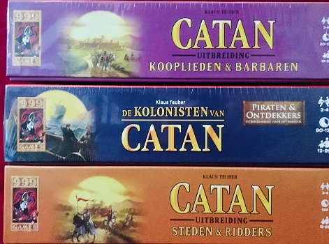 Catan Steden & Ridders + Piraten en ontdekkers + Kooplieden - 1