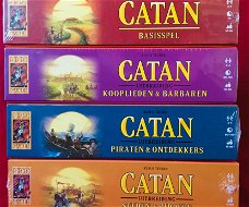 Catan Basis + Zeevaarders + Steden& Ridders + Kooplieden