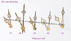 = Wijzers = comtoise = restant =44449