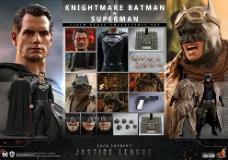 Hot Toys Zack Snyder's Justice League Knightmare Batman and Superman