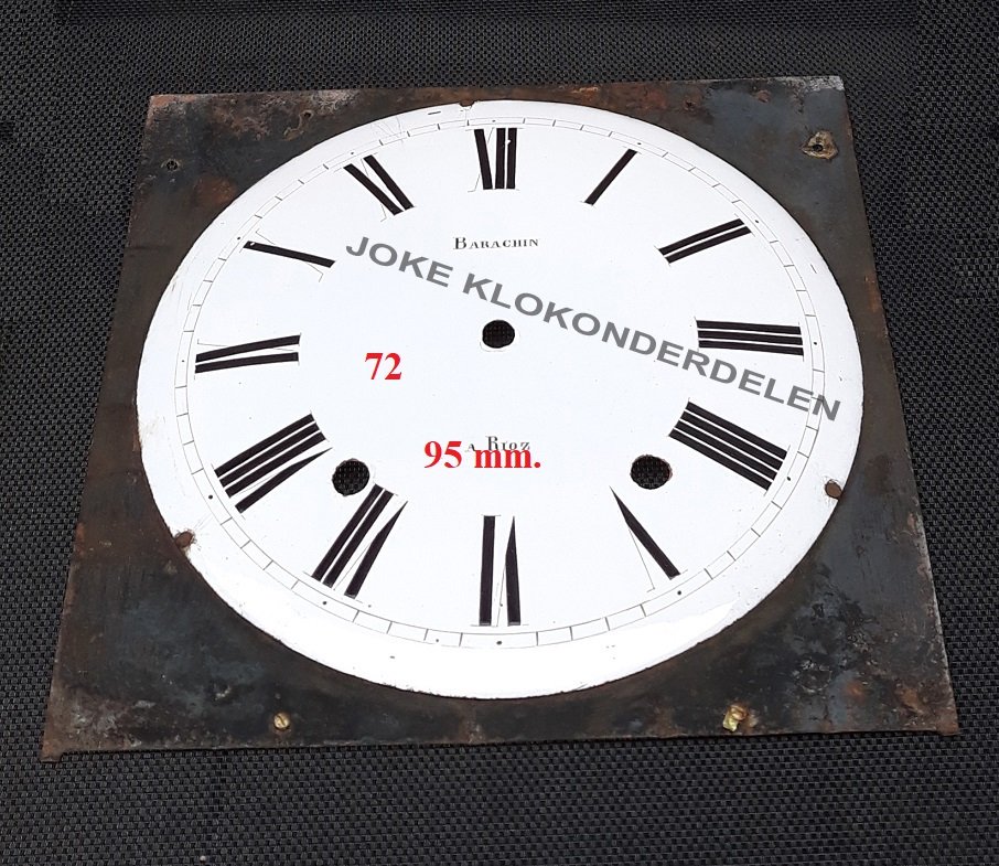 = Comtoise wijzerplaat =44458 - Afbeelding 2
