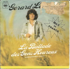 Gérard Lenorman ‎– La Ballade Des Gens Heureux (1975)