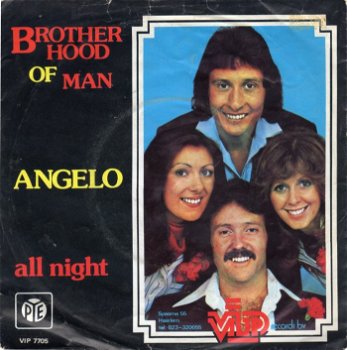 Brotherhood Of Man ‎– Angelo (1977) - 0