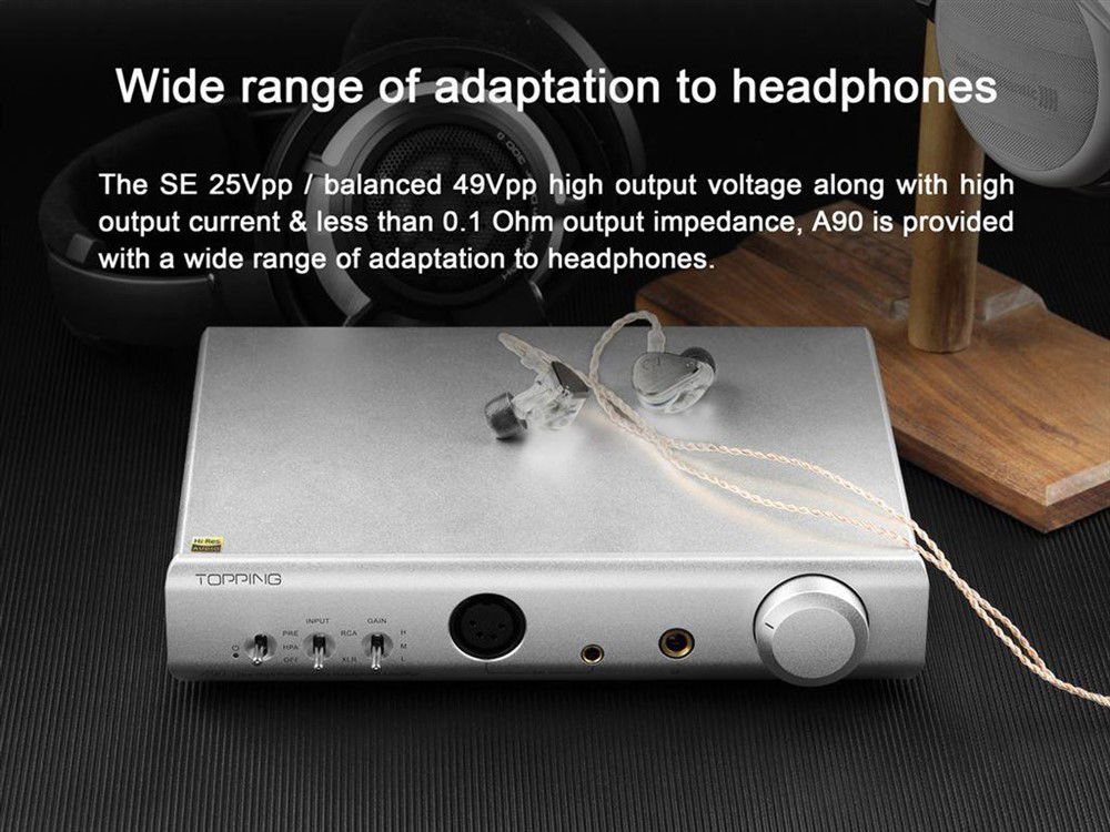 TOPPING A90 BLACK Balanced Headphone amplifier! - Afbeelding 6
