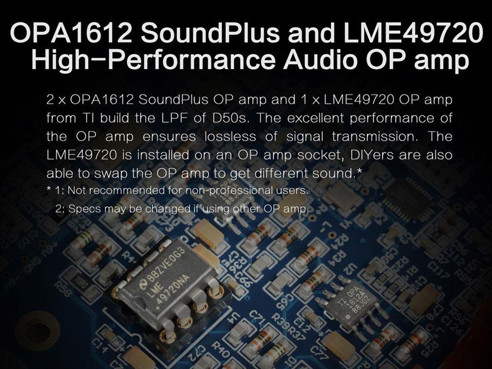 TOPPING D50S DAC 2x ES9038Q2M XMOS U208 Bluetooth 5.0 LDAC - Afbeelding 8