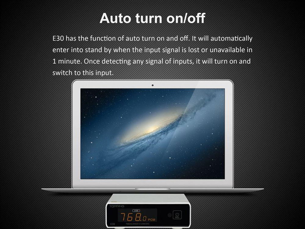 TOPPING E30 Multi input PCM768 DSD512 AK4493 afstandsbedieni - Afbeelding 4