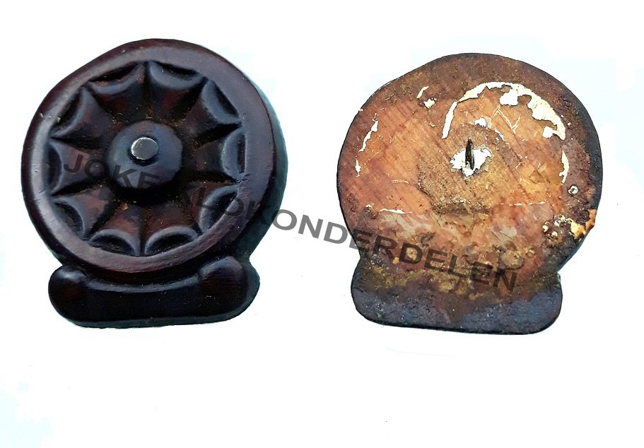 = 2 Klokkast ornamentjes =44469 - Afbeelding 2