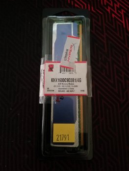 Kingston Hyperx blu 1x4GB DDR3 1600 Cl9 - 2