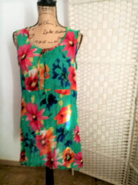 LIV jurk print bloemen stretch - Afbeelding 2