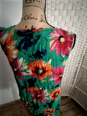 LIV jurk print bloemen stretch - Afbeelding 4