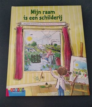 Mijn raam is een schilderij Riet Wille & Marja Meĳer - 0