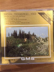 Bystrík Režucha  - Smetana, Verdi, Tschaikowsky - Slovak Philharmonic Orchestra   (CD) Nieuw