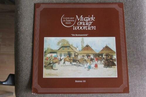 8x - lp - muziek onder woorden - de romantiek - stereo 10 - nr. 1