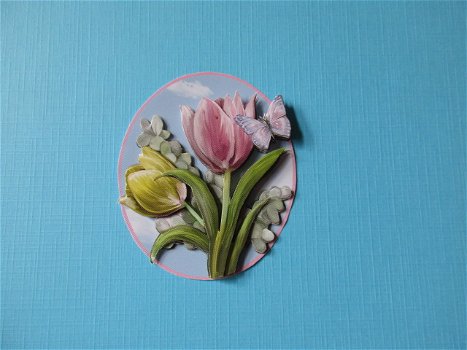035 Amy / bloemen / vlinder - 0