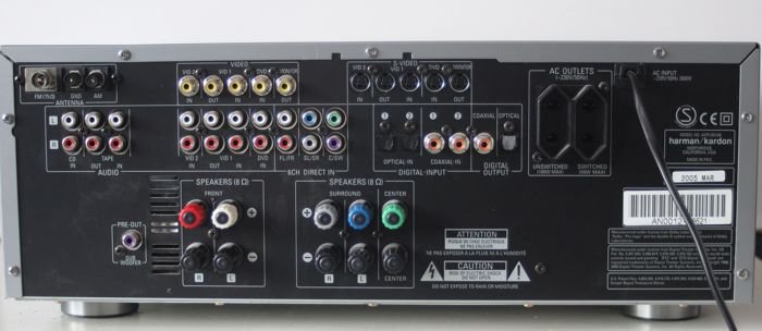 Harman Kardon AVR130 receiver inkl afstandsbediening - 1