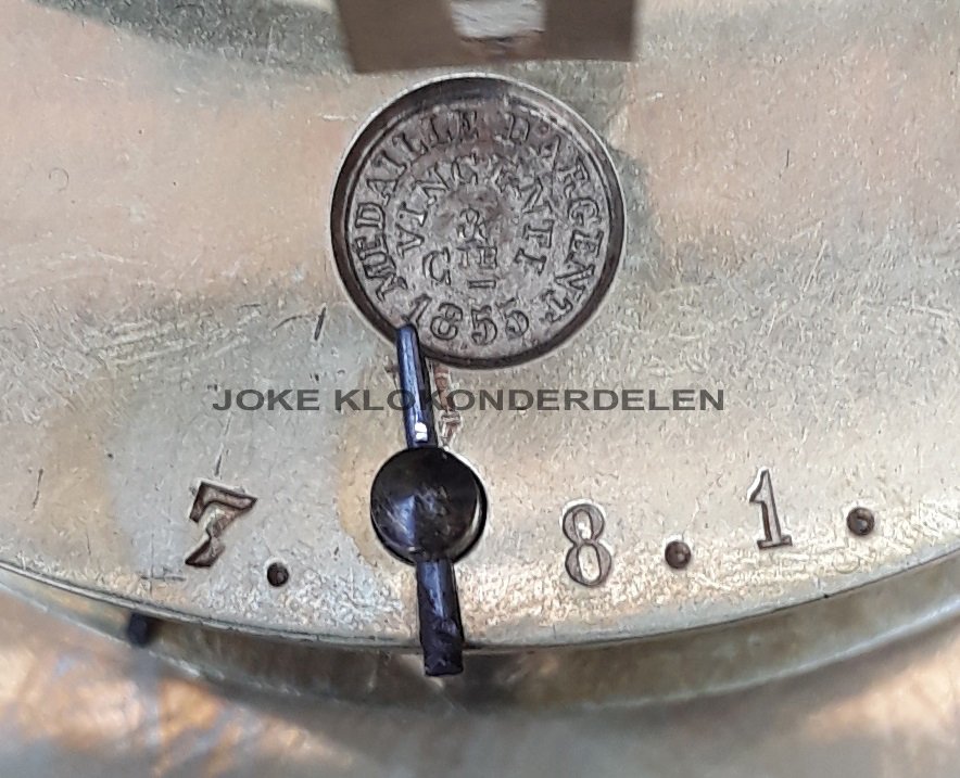 = Frans pendule uurwerk = Vincenti =44494 - Afbeelding 7