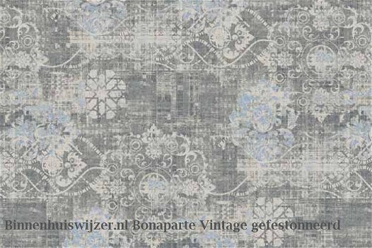 Vloerkleed Bonaparte Vintage rond gefestonneerd - 1