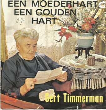 Gert Timmerman ‎– Een Moederhart, Een Gouden Hart (1968) - 0
