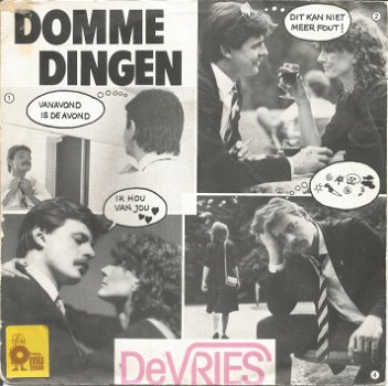 DeVries ‎– Domme Dingen (1982) - 0