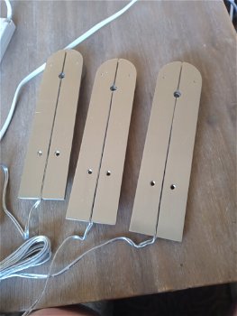 Zgan Paulmann meubel kast keuken ledlamp set van 3 stuks rond - 1