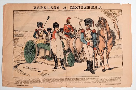 [Epinal Pellerin] Napoleon a Montereau - slag bij Montereau - 0