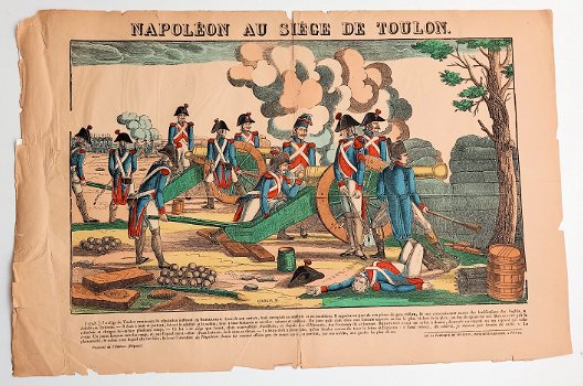 [Epinal Pellerin] Napoleon au Siege de Toulon - Bonaparte - 0