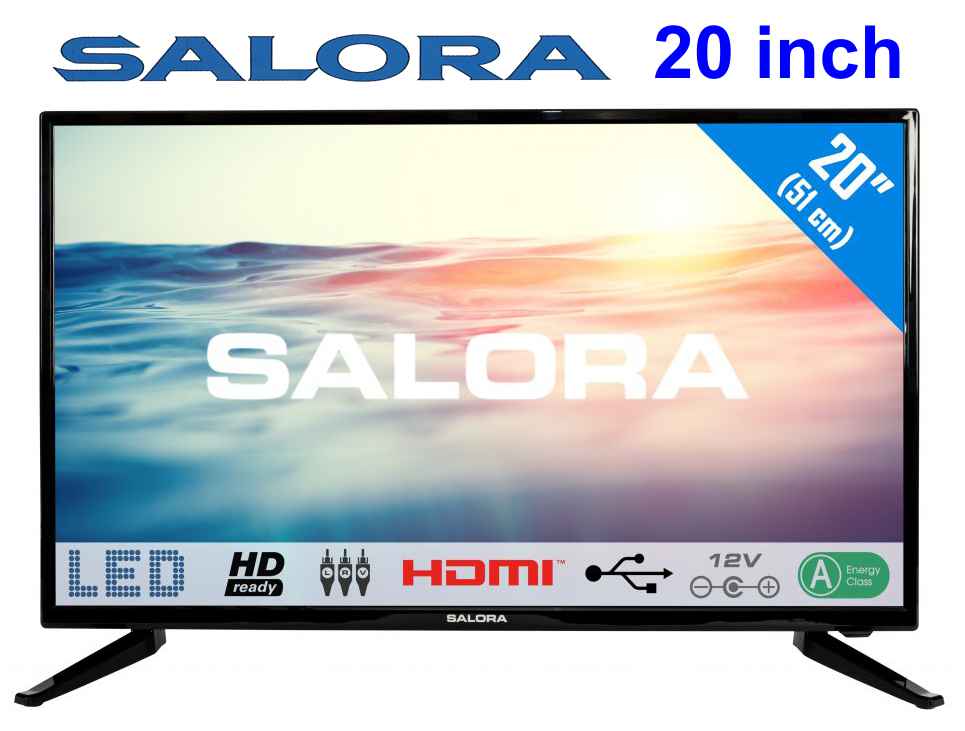 Salora 20LED1600, simpele led tv - nr. 1