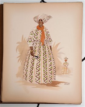 Costumes of South America 1941 E Halouze Met 48 platen - 4