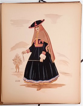 Costumes of South America 1941 E Halouze Met 48 platen - 6