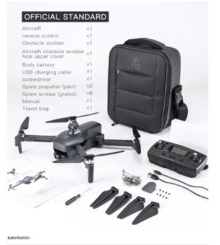 ZLL SG906 MAX 4K GPS 5G WIFI FPV - Three Batteries with Bag - 7