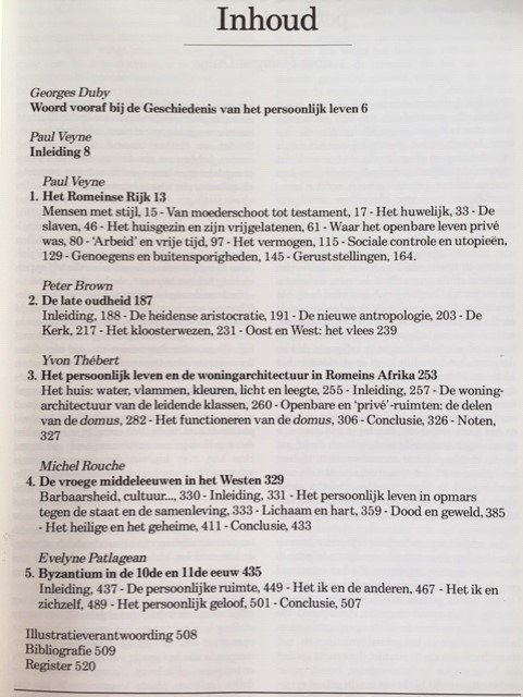 Geschiedenis van het persoonlijk leven - Van het Romeinse Rijk tot het jaar duizend - Afbeelding 3