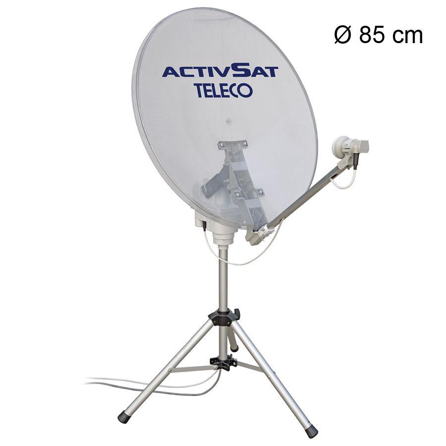 Teleco Activsat 85T Smart DiSEqC Transparant 85cm Twin - nr. 1
