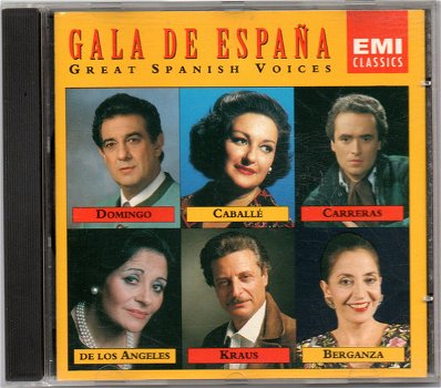 Gala De España (CD) Great Spanish Voices - 0