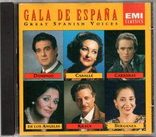 Gala De España (CD) Great Spanish Voices
