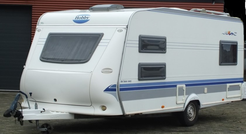 Hobby de luxe easy 495 UK met stapelbed - Afbeelding 7