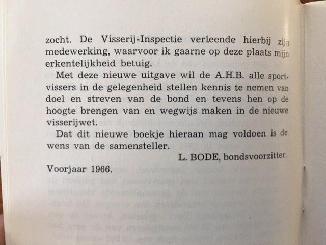 Alle Hengelaars Beet - L. Bode (1966) - Afbeelding 5