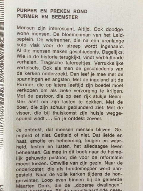 Purper en preken rond Purmer en Beemster - Max Cornelissen - Afbeelding 2