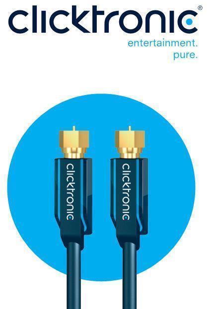 Clicktronic SAT Antenne Kabel - casual series 3 meter. - nr. 1