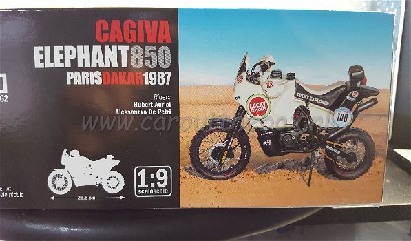 Cagiva ELEPHANT 850 Dakar 1:9 Italeri - 1