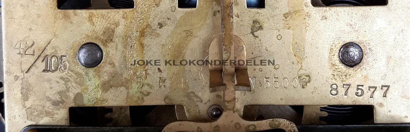 = Regulateur uurwerk = F. Mauthe =44548 - Afbeelding 8