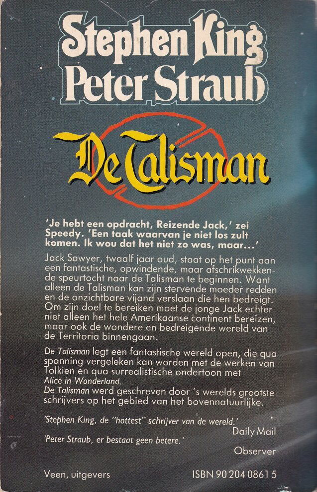 DE TALISMAN - Stephen King en Peter Straub - Afbeelding 2