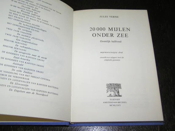Jules Verne-20.000 mijlen onder zee/Oostelijk hafrond. - Afbeelding 2