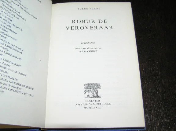 Jules Verne-Robur de veroveraar. - Afbeelding 2