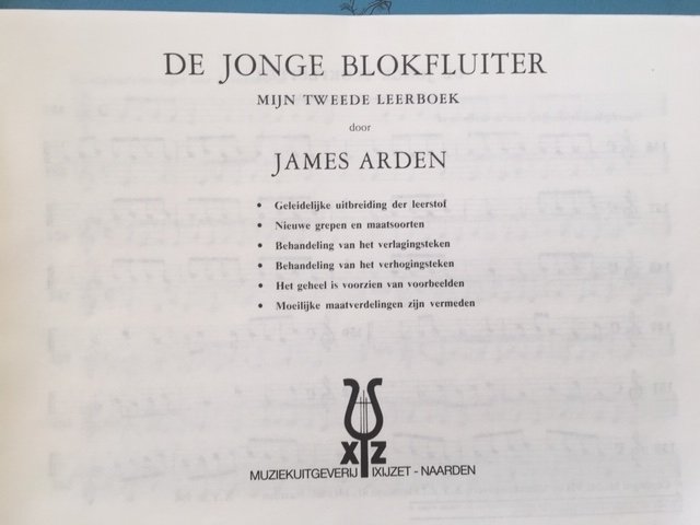 De jonge blokfluiterer deel 1 t/m 4 - James Arden - Afbeelding 6